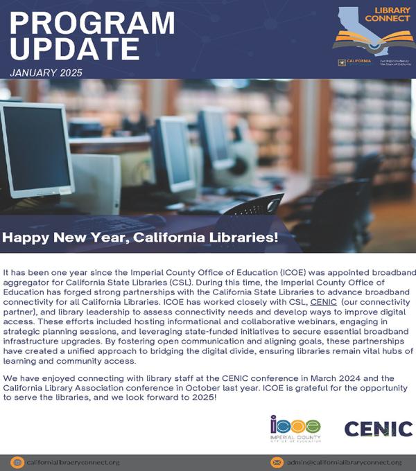 CLC Program Update January 2025 Cover